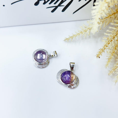 DZ64 Whosale Gemstone Rock DIY Jewelry For Girls Stone Crystal Fluorite Necklace and Pendent